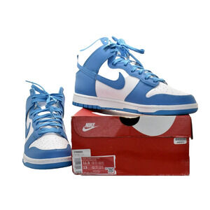 C0 NEW NIKE Dunk Hi Retro Laser Blue White Sneaker Shoes DD1399-400 Size 11.5